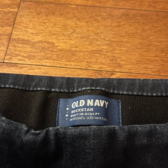Old Navy Rockstar Jeans Pants Built In Sculpt Womens Size 6 Standard Skinny - Picture 7 of 10